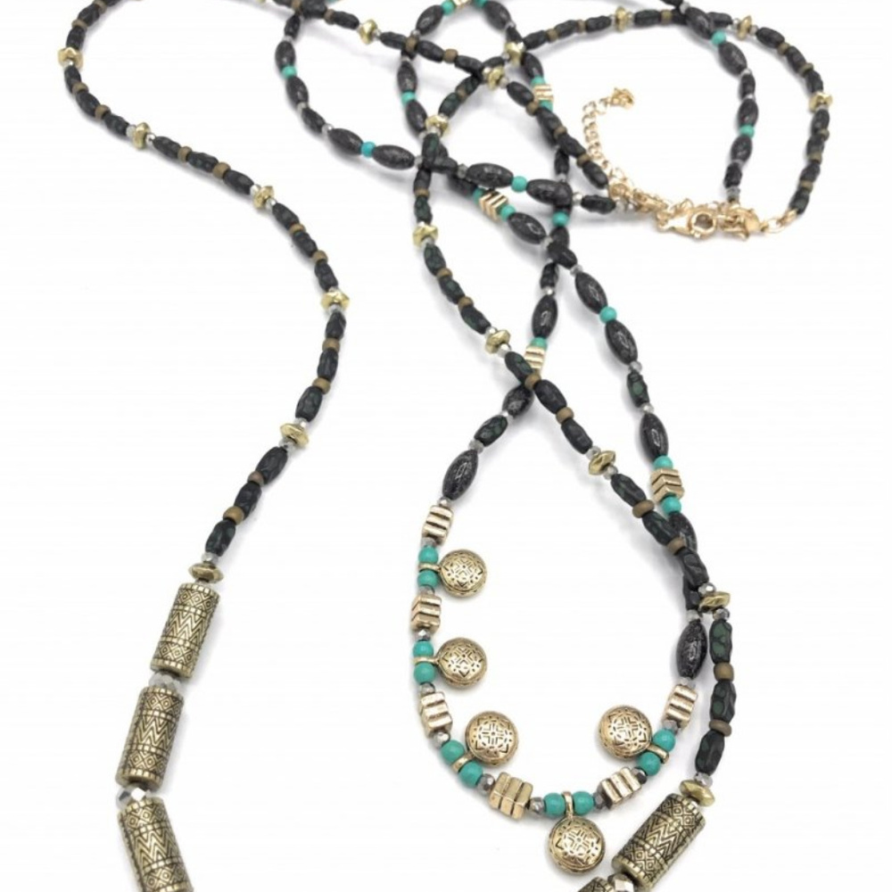 3-n-1 Brazil Necklace - Picture 3 of 4